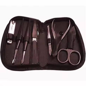 Kit de Soins des Ongles Professionnel Classique Complet Manucure Pédicure en Acier Inoxydable, Trousse de Toilettage Individuelle 4-en-1 avec Coupe-Ongles, Idéal pour les Voyages - Product Image 4