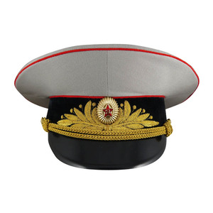 Casquette de luxe brodée personnalisée à visière, chapeau formel ajustable pour cérémonies, événements et spectacles sur scène - Product Image 6