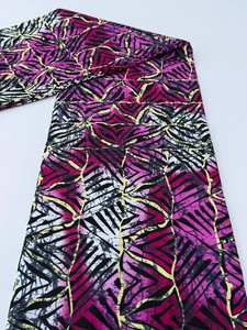 Tela de algodón con estampado de cera Africana Grand Super Gold Glitter de alta calidad para sastrería de ropa de moda y diseños personalizados - Product Image 2