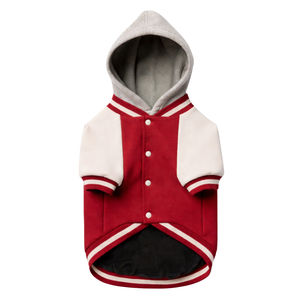 Ropa para Mascotas de Estilo Clásico con Marca Personalizada, Chaquetas Varsity y Abrigos, Proveedor y Fabricante en Línea, Abrigo con Botones - Product Image 4