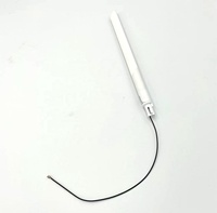 Conjunto de antena RF de goma externa de frecuencia de doble banda de 2,4 GHz y 5GHz para enrutador de comunicación Wifi