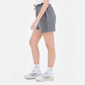 Shorts de sport taille haute en molleton 100 % coton pour femme – Décontractés, respirants, écologiques, séchage rapide, extensibles dans 4 directions, grandes tailles - Product Image 5