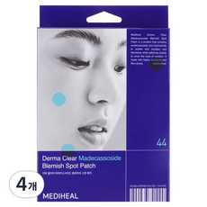 Mediheal Derma Clear Madecassoside Blemish Spot Patches 44 Pezzi 4 Confezioni Trattamento Viso con Centella Asiatica come Ingrediente Principale - Product Image 1