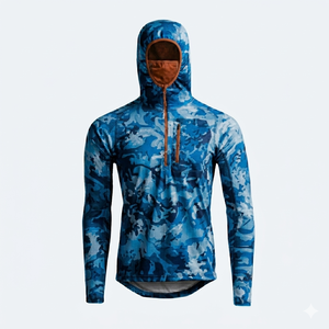 Sudadera con Capucha Personalizada para Club de Pesca con Identidad de Equipo y Tela Deportiva Premium, Sudadera de Alto Rendimiento para Pescadores con Manga Larga - Product Image 1