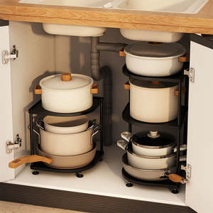 Estante de Almacenamiento Moderno para Cocina y Hogar, Organizador que Ahorra Espacio para las Necesidades Diarias de Almacenamiento - Product Image 2