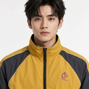 Veste coupe-vent pour homme, de haute qualité, légère, respirante, imperméable, coupe-vent, hiver, à capuche, réversible, séchage rapide - Product Image 5