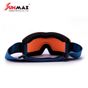 Gafas de Esquí Cilíndricas sin Montura con Diseño Ligero, Antivaho y Protección UV - Product Image 2