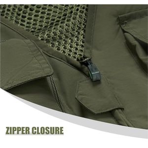 Nuevo Chaleco Informal Transpirable y Moderno con Múltiples Bolsillos, Personalizado con Logotipo para Hombre - Product Image 6