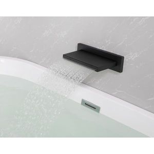 High-Flow Wall Mount Tub Filler Spout Cascade Waterfall Shower for Bathroom Sink Multiple Uses High-Flow Bathtub Shower Faucet - Product Image 3