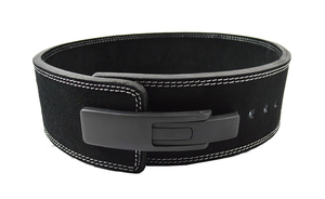 เข็มขัดออกกำลังกายคุณภาพสูง เข็มขัดยกน้ำหนักหนังแท้สำหรับผู้ชายและผู้หญิง เข็มขัดยกน้ำหนักแบบคันโยกและแบบหัวเข็มขัด - Product Image 3