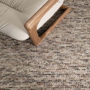 Tapis moderne texturé tissé à la main, taupe, marron, beige, aspect naturel, pour salon, chambre, décoration intérieure, revêtement de sol doux - Product Image 4