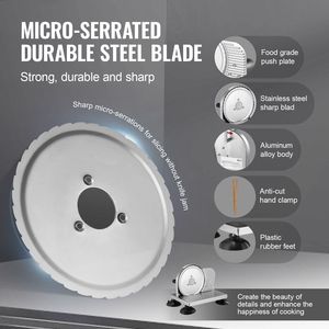 Affettatrice Manuale Regolabile 0,6 Pollici con Lama Micro Seghettata in Acciaio Inossidabile, Utensile per Tagliare Formaggio e Burro in Lega di Alluminio - Product Image 4