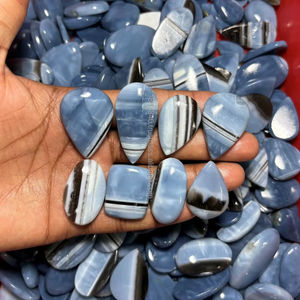 Ópalo Azul Natural de Alta Calidad, Cabujón Hecho a Mano, Formas Mixtas, Gema Suelta Certificada para Joyería - Product Image 1