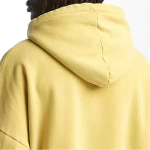 Elite Fashion Men Acid Wash Hoodies Solid Soft Interior Regular Fit Durable Material Stylish Look Winter Fleece Breathable - Product Image 3