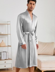 Peignoirs d'hiver tricotés de haute qualité pour hommes – Ensembles légers et confortables, pyjamas, vêtements de nuit, kimonos d'hôtel - Product Image 6