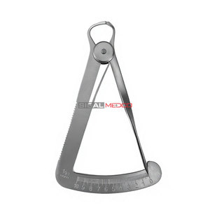 Calibrador de Medición Manual de 4 Pulgadas con Resorte, de Acero Inoxidable Alemán, Instrumento de Precisión para Joyería, Laboratorio y Odontología - Product Image 4