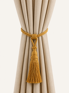 Natural Yarn Jute <b>Curtain</b> Tieback - Product Image 2