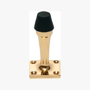 Butée de porte en laiton massif de qualité supérieure, robuste, à fixation au sol, pour maison, bureau, hôtel, disponible à bon prix - Product Image 1