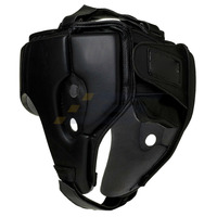 Casque de boxe de haute qualité en cuir véritable pour hommes et femmes, idéal pour le taekwondo et les arts martiaux