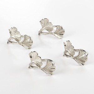 Anillo para Servilletas de Aluminio Chapado en Oro, Diseño de Alta Calidad, Hecho a Mano, Porta Servilletas Ecológico, Duradero, Moderno y Elegante para Fiestas - Product Image 4