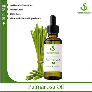 Fournisseur en gros d'huile de Palmarosa pure, proposant des huiles essentielles de haute qualité pour les marques cosmétiques internationales et les soins personnels - Product Image 1