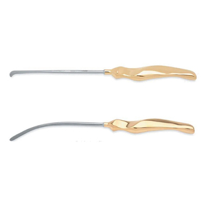 Spatule ovale rigide manuelle chirurgicale premium pour dissection mammaire, 25 mm de large, 330 mm, instrument en acier inoxydable - Product Image 3