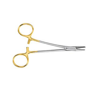 Portaagujas Manual Reutilizable de Acero Inoxidable Ariston International Baumgartner TC, Juego de Instrumentos Quirúrgicos para Sutura - Product Image 1