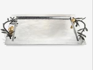 Ensemble de plateaux miroir en métal personnalisés de luxe Lavie Creations LC-01, design Art Déco, finition dorée, multi-pièces, décoration d'intérieur - Product Image 1