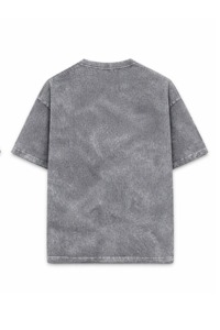 เสื้อยืดแขนสั้นผู้ชายสีดำลายไท-ได ผ้าถัก สวมใส่สบาย ความยาวปกติ ผ้าฝ้าย 100% แบบย้อมสีเรียบ ระบายอากาศได้ดี - Product Image 4