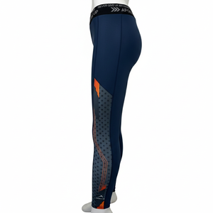 Women's Seamless Seamed Casual Yoga Leggings Spandex Breathable Anti-Bacterial <b>Knee</b>-Length Elastic Waist Yoga Leggings - Product Image 3