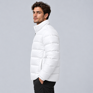 Chaquetas acolchadas premium para hombre con capas exteriores resistentes, forro suave y bolsillos prácticos para el clima frío diario. - Product Image 3