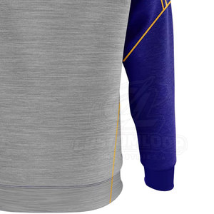 Sudaderas al por mayor para equipos, material de alta calidad, puños acanalados, cuello redondo clásico, diseño personalizado para grupos deportivos - Product Image 5