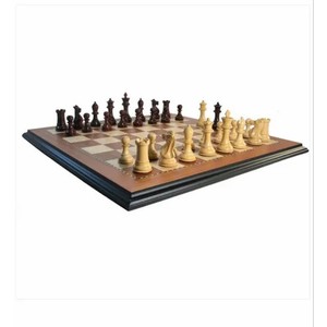 Ensemble d'échecs rectangulaire abstrait artistique en bois de palissandre, fait main, écologique et unique, pour la vente en gros - Product Image 3