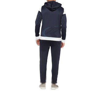 ชุดวอร์มผู้ชายแบบมีฮู้ดขายดีสำหรับฤดูหนาว เป็นมิตรกับสิ่งแวดล้อม สัมผัสนุ่ม รับผลิตตามแบบ ขายส่ง - Product Image 5