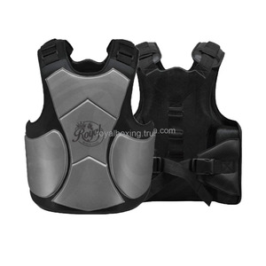 Protector Corporal para MMA, Muay Thai, Kickboxing, Artes Marciales, Protección de Cintura, Protector de Pecho de Cuero, Duradero y Transpirable - Product Image 5