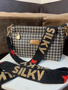 Correas de bolso personalizadas con cuentas, correa de repuesto para bolso de mano con cuentas de semillas, accesorios para bolso de hombro/cruzado, piezas extraíbles para bolso de señora. - Product Image 6