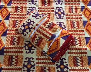 Embroidered Seersucker Fabric Woven Polyester Cotton Patterned Textile for <b>Wedding</b> Apparel Uniform Use - Product Image 1