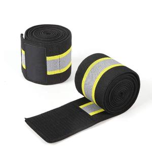 Rodilleras de Neopreno de Alta Elasticidad, Largas, Personalizadas, Accesorios de Fitness, Soporte Resistente para Levantamiento de Pesas, Venta Caliente, OEM - Product Image 4