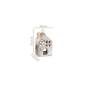 Metal House Shape Candle Holder Traditional Handicraft <b>Christmas</b> Decoration - Product Image 6