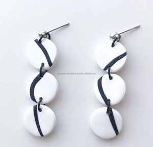 Vintage Exaggerated Acrylic Pendant <b>Earrings</b> Geometric Resin <b>Stud</b> Jewelry <b>Girl</b> Drop <b>Earrings</b> Jewelry From India - Product Image 5