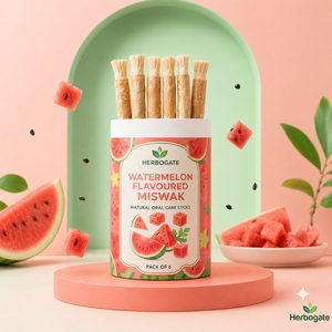 Paquetes de Miswak con Sabor a Sandía (6 Unidades), Solución Tradicional Natural para la Limpieza Dental con Sabor Refrescante para una Higiene Bucal Diaria Completa - Product Image 2