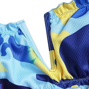 Meilleur ensemble de maillots de bain bikini personnalisés de couleur unie, taille standard, style sexy, vêtements de plage pour femmes - Product Image 3