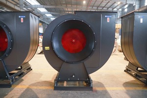 Ventilateur centrifuge à entraînement direct pour extraction de fumée CEP-3.1-848D, résistant à la chaleur, pour pressurisation d'ascenseurs ou de cages d'escalier, idéal pour les sous-sols - Product Image 6