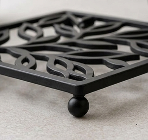 Sous-plat carré personnalisé pour comptoir de cuisine, style contemporain, décoratif, pour plats chauds et repas - Product Image 3