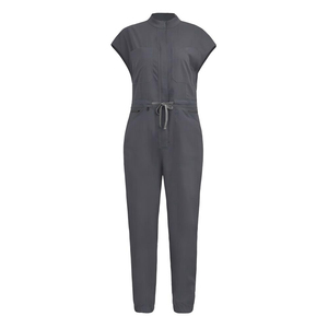 Apparel Plus Size One Piece Nursing Jumpsuit Hospital Uniforms Unisex Medical Nurses Work <b>Clothes</b> <b>Scrubs</b> Sets Spandex/Polyester - Product Image 3