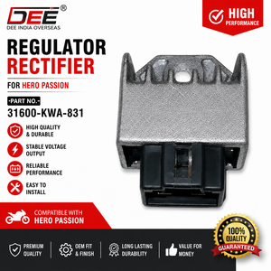 Regulador Rectificador de Voltaje para Motocicleta Hero Passion 31600-KWA-831, Repuesto Eléctrico - Product Image 3