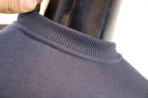 Sudadera de Cuello Redondo para Hombre, Color Gris Oscuro, Corte Regular, Logotipo Bordado en el Pecho Izquierdo, Tejido Casual, 100% Algodón, Ropa de Otoño, CLUSH SPORTS - Product Image 5