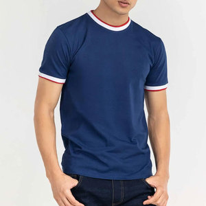 เสื้อยืดพิมพ์ลายผู้ชายรักษ์โลกปี 2024 ผลิตจากโรงงาน แขนสั้น ใส่ได้ในฤดูร้อน - Product Image 1