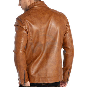 Premium Quality Men <b>Racer</b> Motorcycle <b>Jacket</b> Durable Riding Outerwear Custom Color Leather Material <b>Jacket</b> - Product Image 2