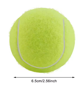 Pelotas de tenis para entrenamiento en tubo, duraderas, de goma amarilla, equipo deportivo de práctica. - Product Image 4